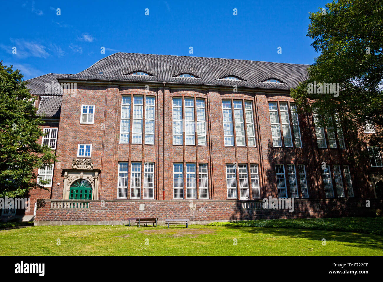 Das Hamburger Museum (auch bekannt als "Museum für Hamburgische Geschichte"), ein historisches Museum befindet sich in der Nähe von Planten un Blomen park in der Stockfoto