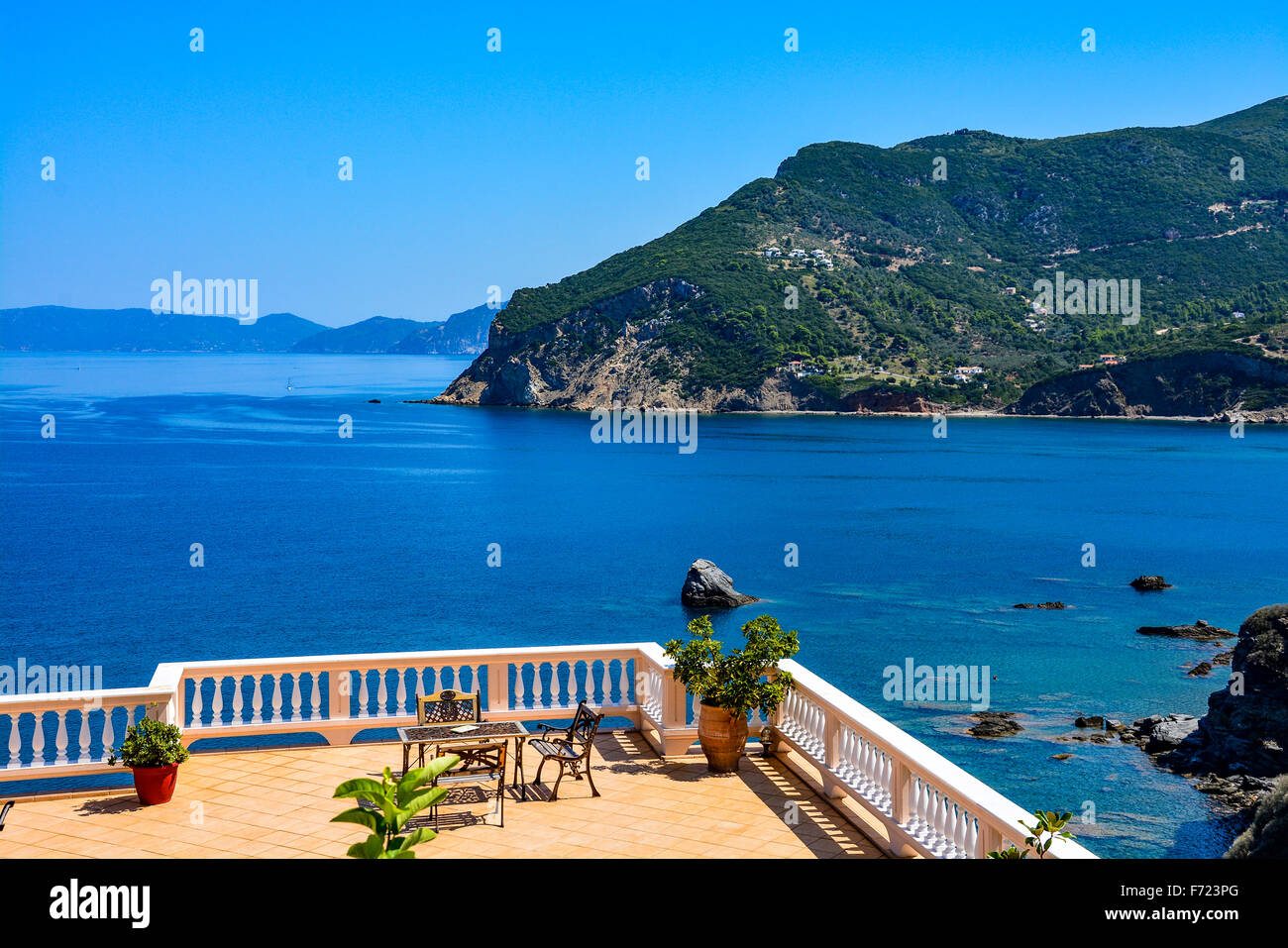 Skopelos Insel Stockfoto