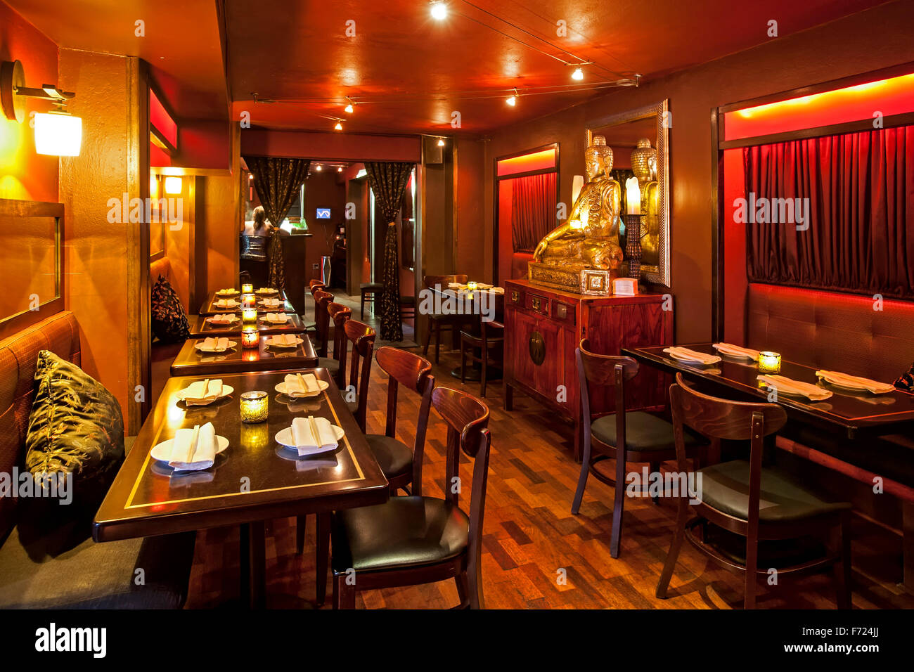 Dragonfly Restaurant, Old San Juan, Puerto Rico Stockfoto