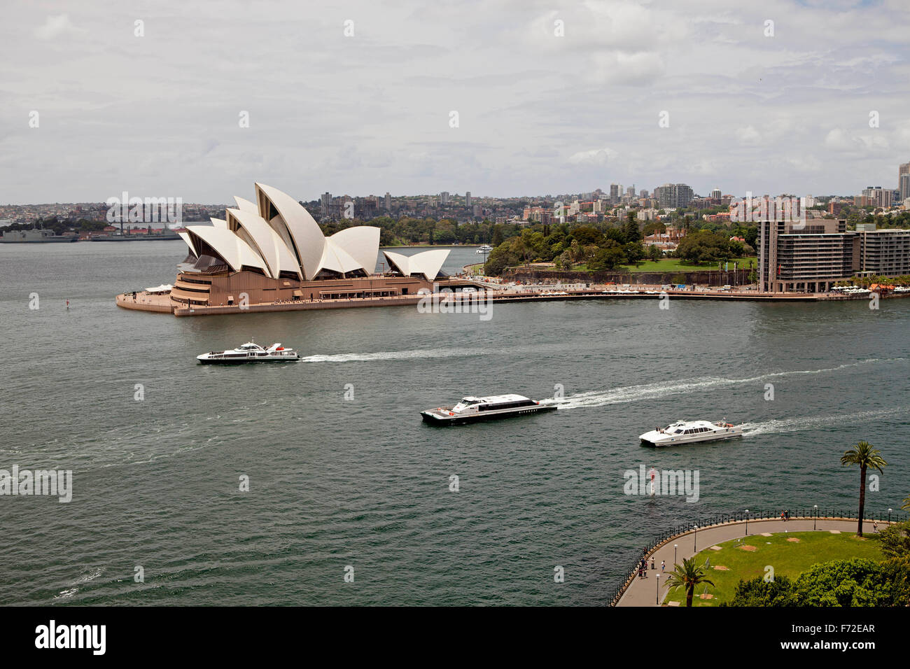 Sydney Opera House, Opera House, Performing Arts Centre, Sydney Harbour, Sydney, New South Wales, Australien Stockfoto