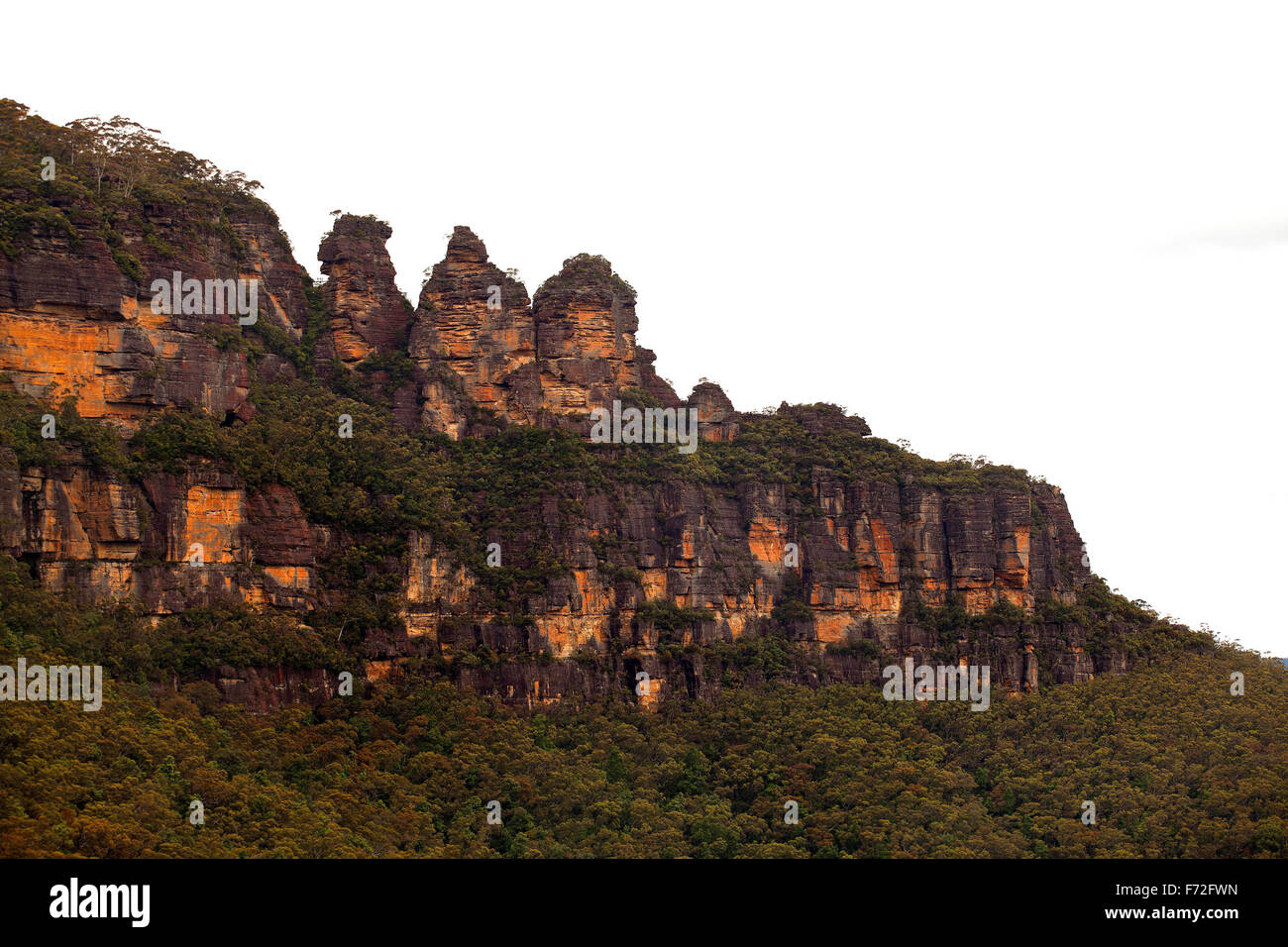 Drei Schwestern, Sandsteinfelsen, Blue Mountains, National Park, Sydney, NSW, New South Wales, Australien Stockfoto