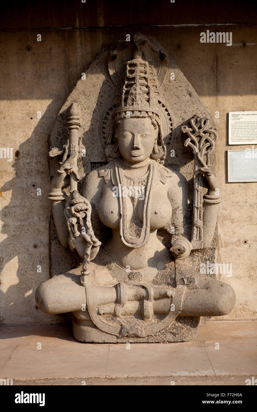 Beschädigte Skulptur, Government College of Art, Chandigarh, Punjab, Indien, Asien Stockfoto