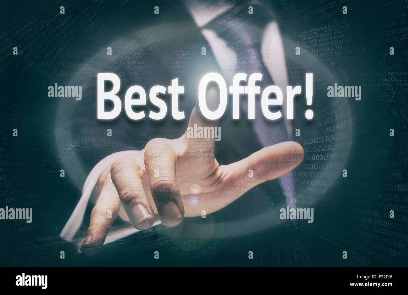 Bestes Angebot Konzept. Stockfoto