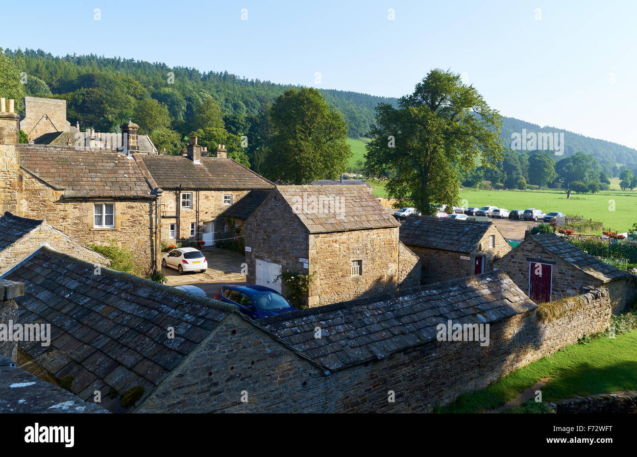 Blanchland Dorf in der Grafschaft Durham, englische Landschaft. Stockfoto