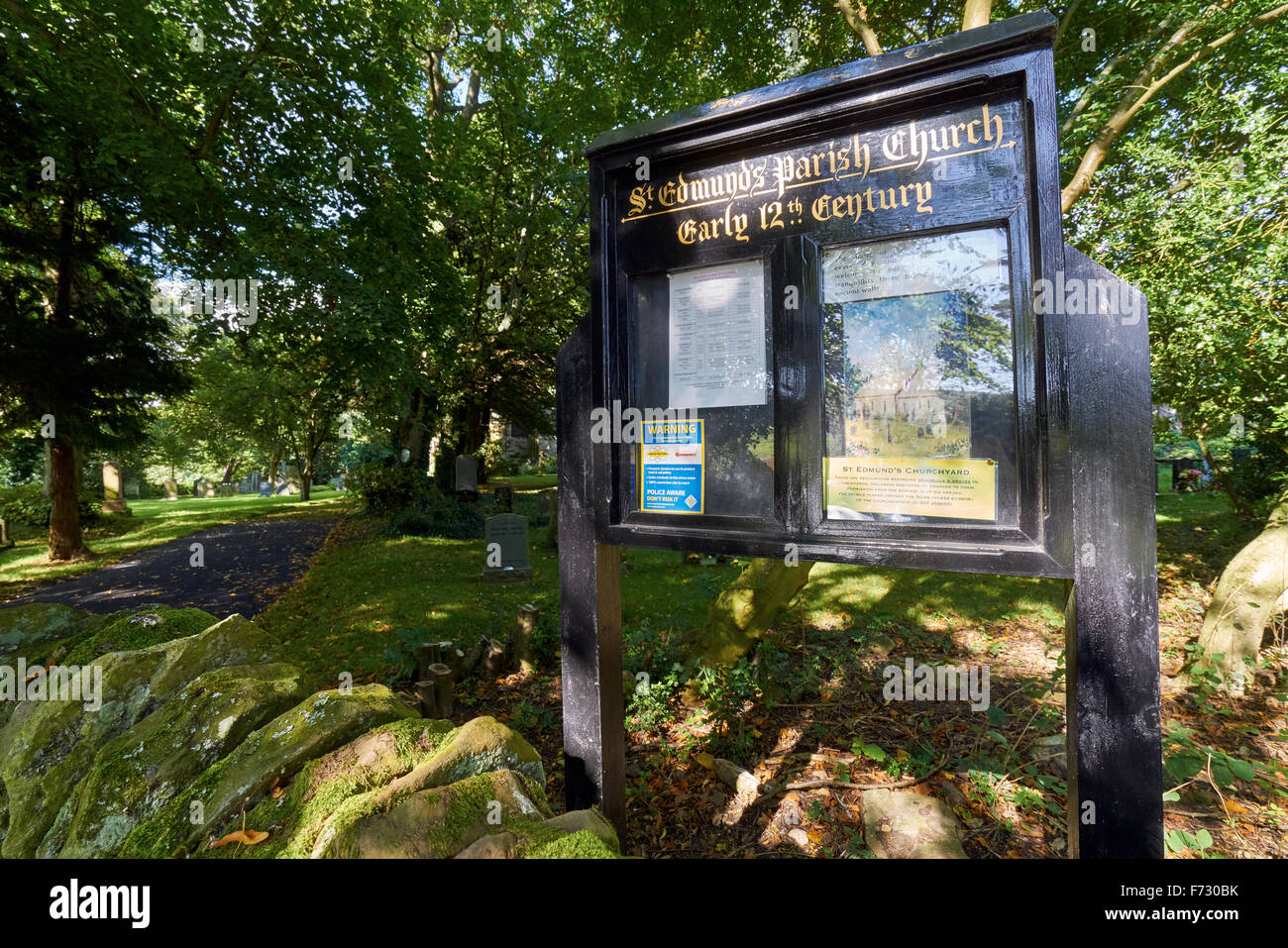 Str. Edmunds Pfarrkirche in County Durham, England, Vereinigtes Königreich. Stockfoto