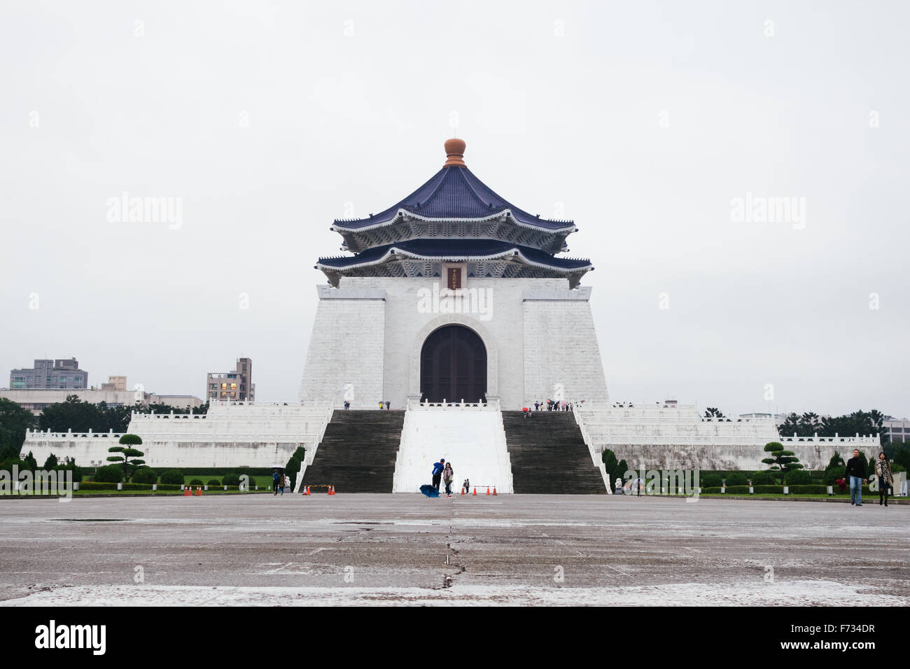 Taipei Wahrzeichen Chiang Kai Shek-Gedächtnishalle Stockfoto