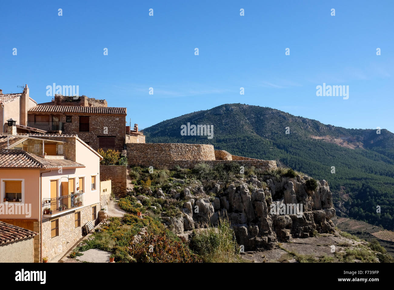 Alpuente, Provinz Valencia, Spanien Stockfoto