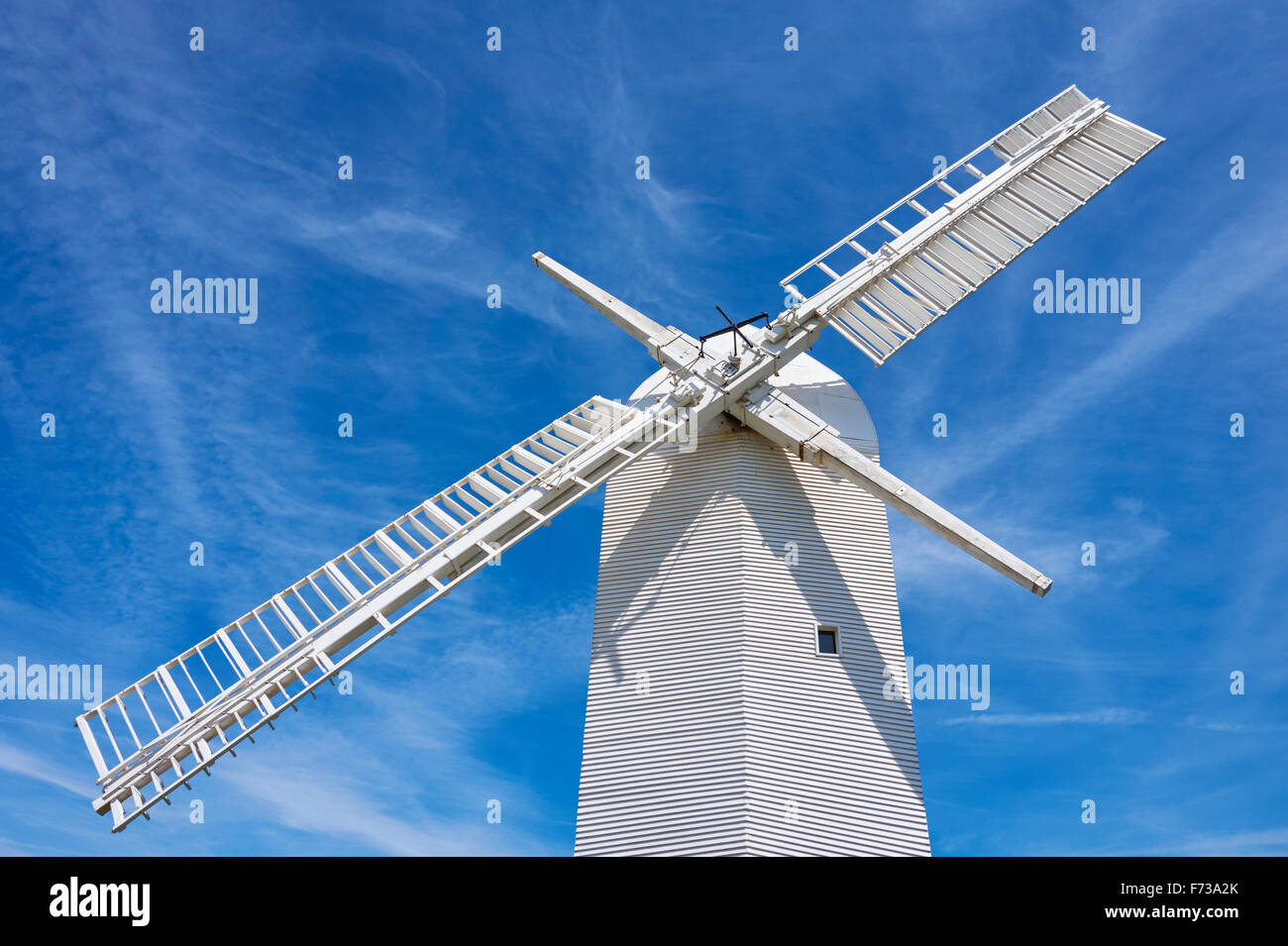 Jack & Jill Windmühle am Clayton, der South Downs National Park West Sussex England Vereinigtes Königreich UK Stockfoto
