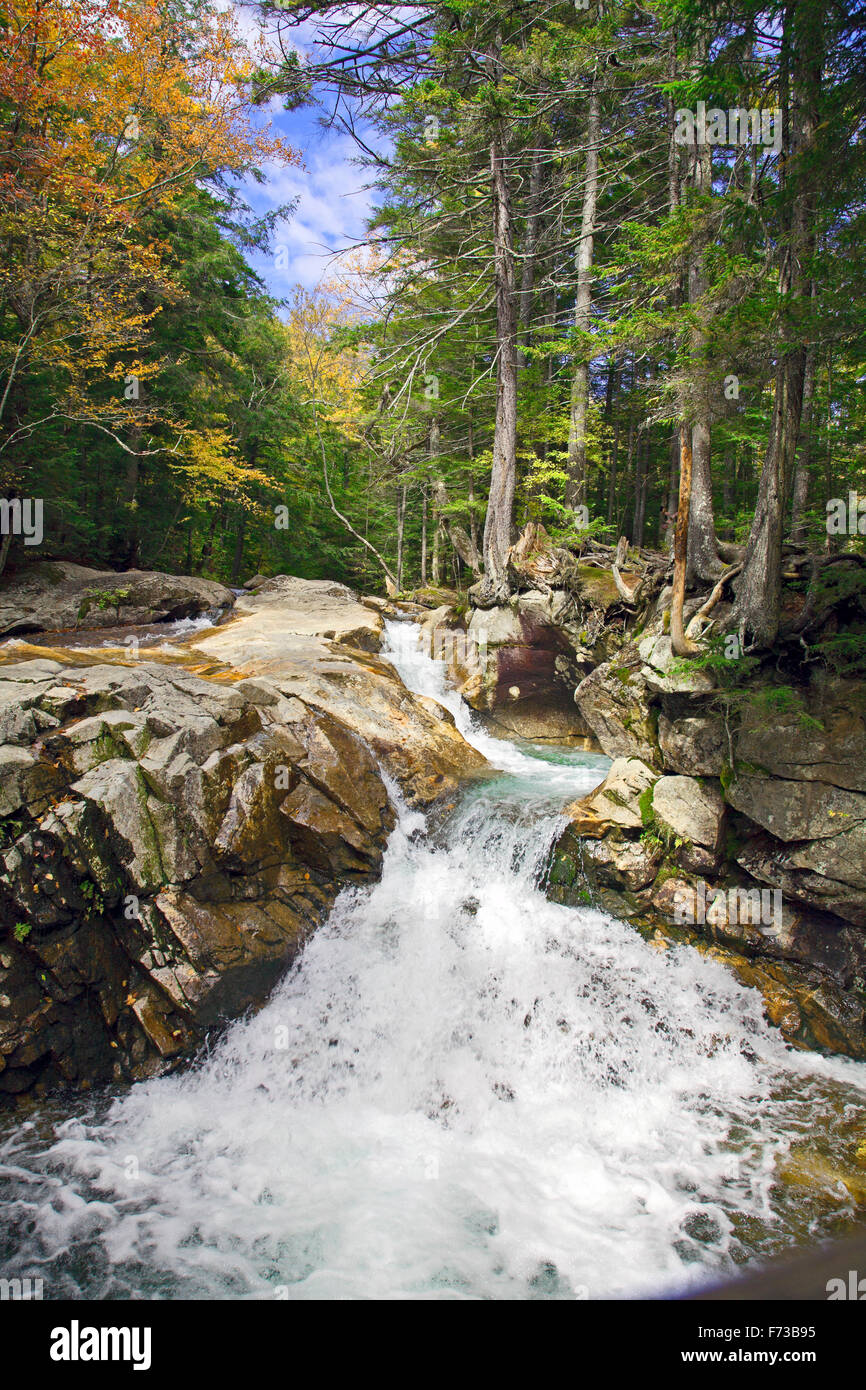 Franconia Notch State Park, New Hampshire Stockfoto