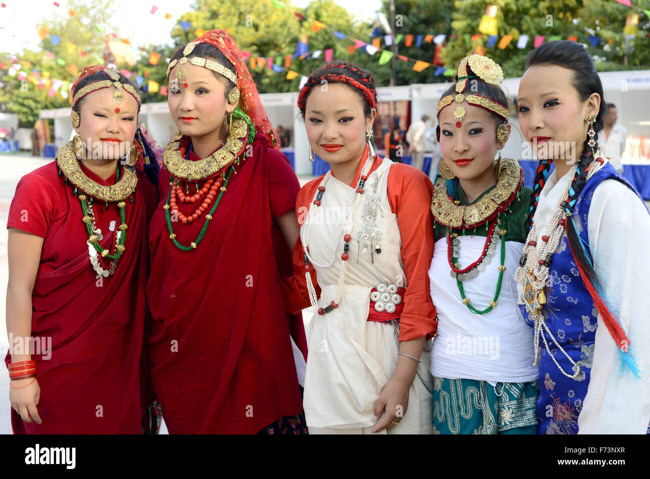 Tribal Women, Sikkim, Indien, Asien, MR.#786 Stockfoto