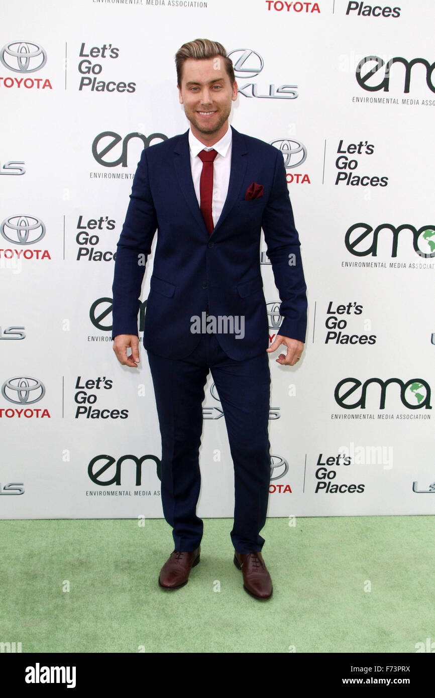 25. jährlichen Environmental Media Awards am Warner Brother Studios viel los - Ankünfte Featuring: Lance Bass wo: Burbank, Kalifornien, USA bei: 24. Oktober 2015 Stockfoto