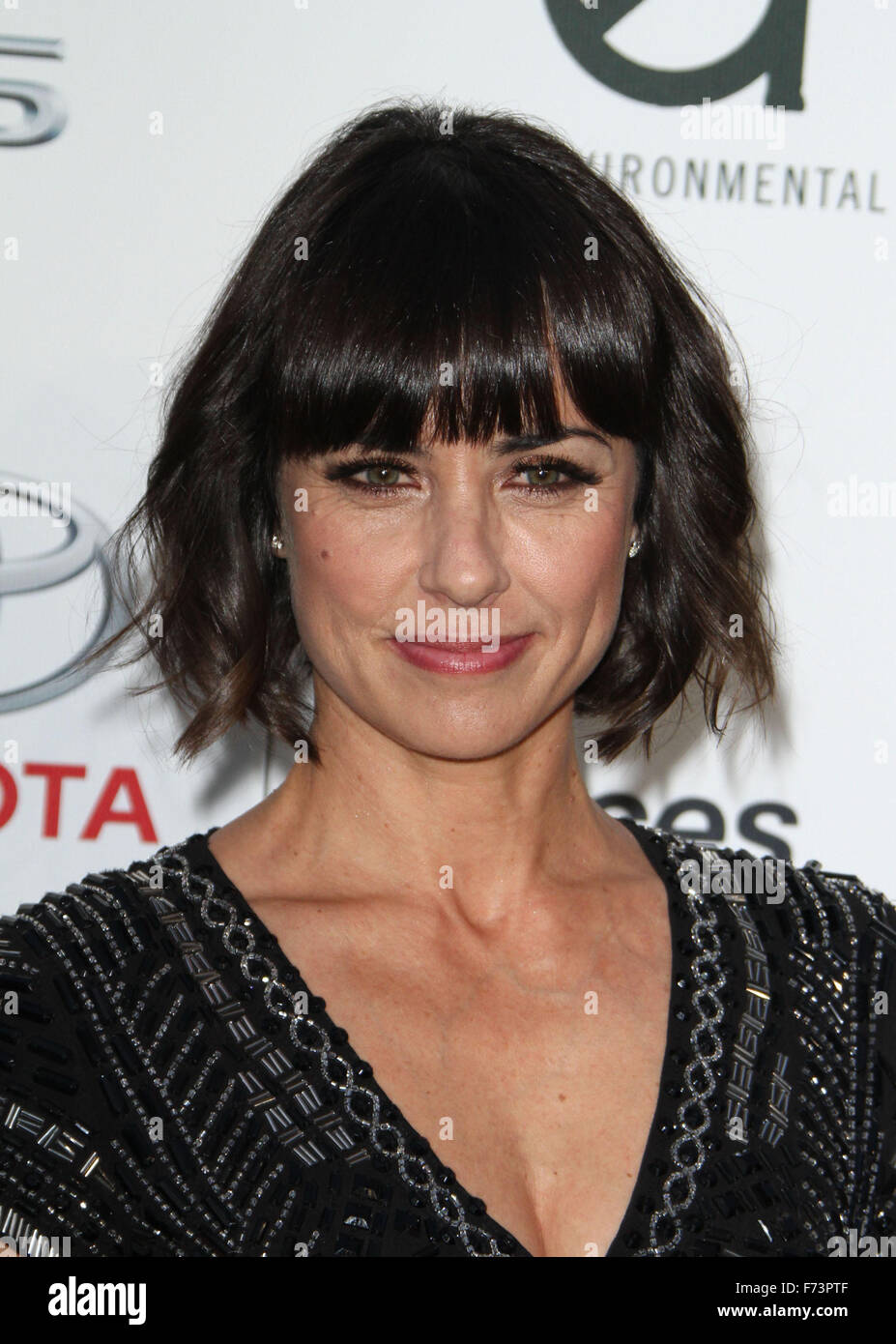 25. jährlichen Environmental Media Awards am Warner Brother Studios viel los - Ankünfte Featuring: Constance Zimmer Where: Burbank, Kalifornien, USA bei: 24. Oktober 2015 Stockfoto