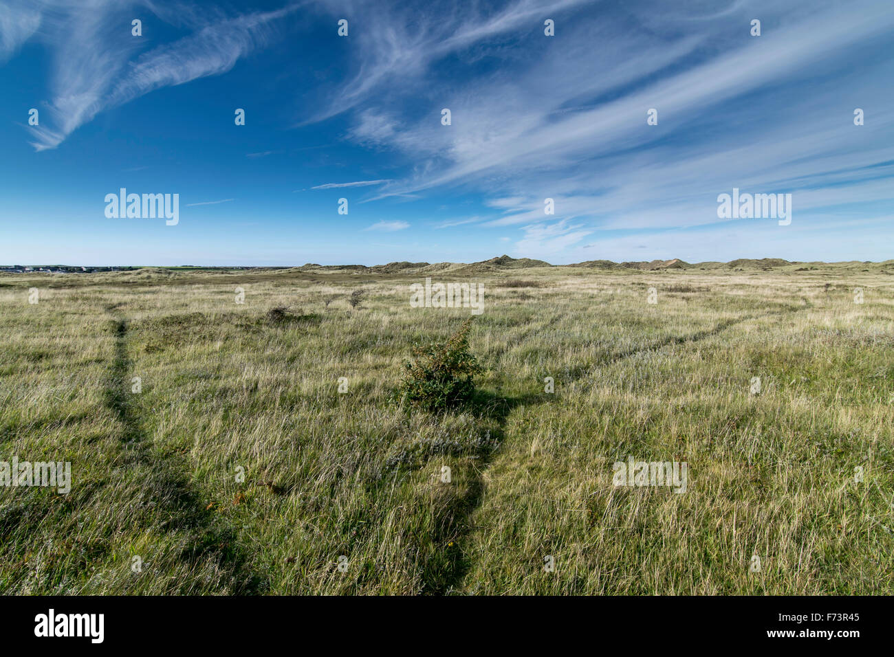 Aberffraw Sanddünen auf Anglesey North Wales Stockfoto