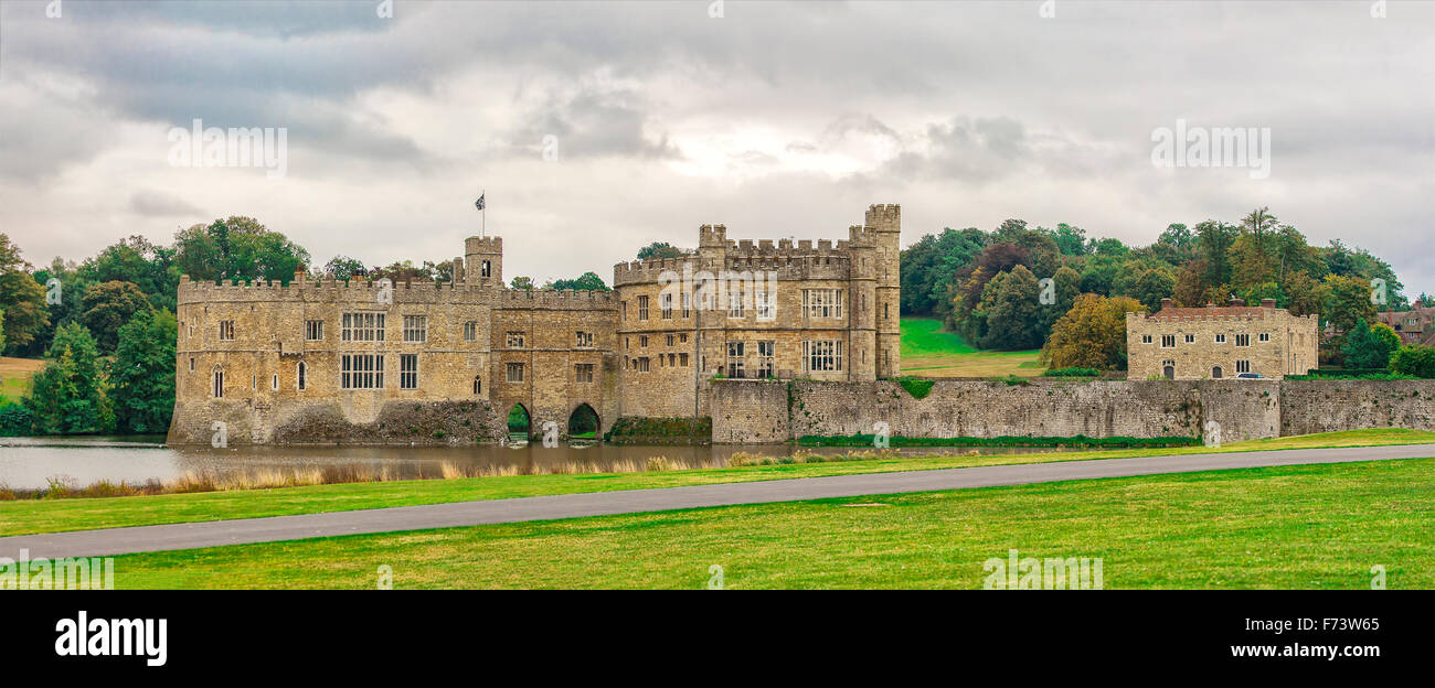 Bild von Leeds Castle England. Stockfoto