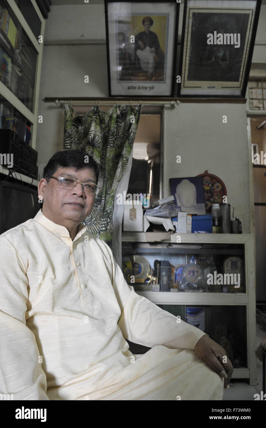 Indische buddhistische Schriftsteller und Aktivist Raja Dhale, Indien, Asien Stockfoto