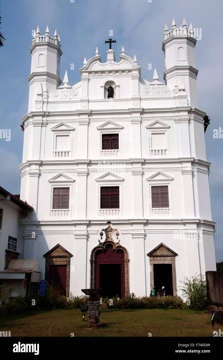 Der Heilige Franziskus von Assisi Kirche, Goa, Indien, Asien Stockfoto
