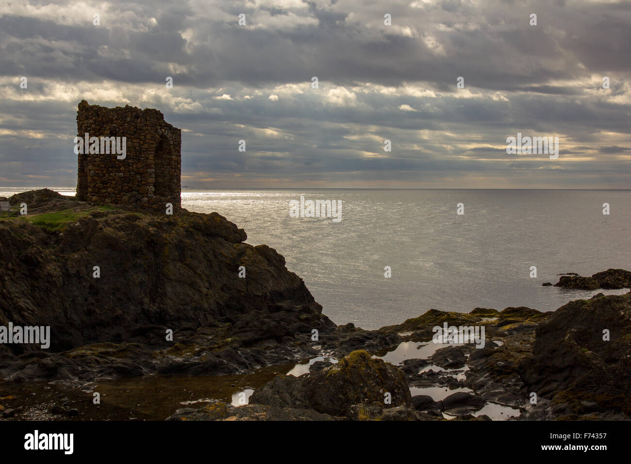 Fife-Küste Schottland Stockfoto