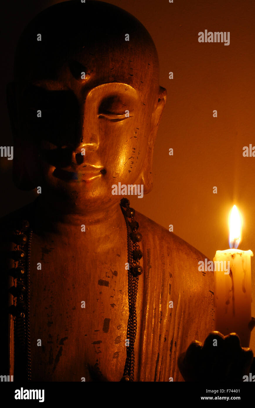 Budda, buddhistische, Budism, östliche Religion, Religion, religiöse Symbole, Gesicht, Nahaufnahme Stockfoto
