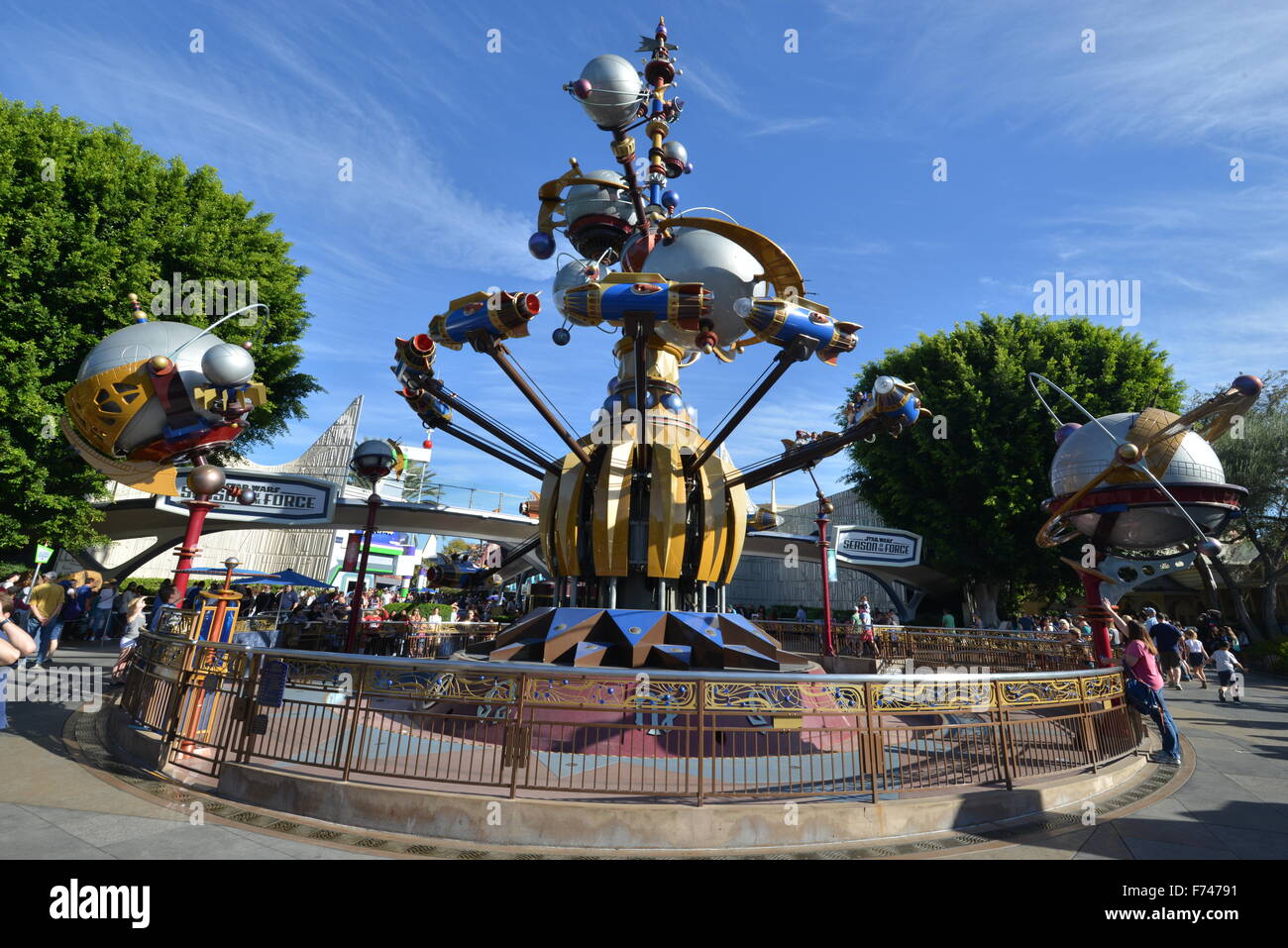 Disneyland Los Angeles Stockfoto