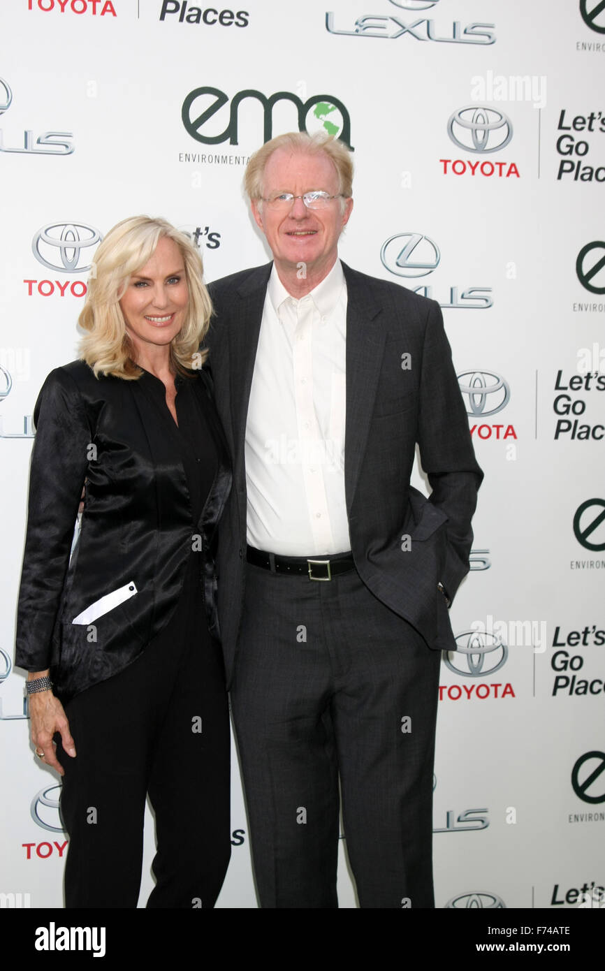 25. jährlichen Environmental Media Awards am Warner Brother Studios viel los - Ankünfte Featuring: Rochelle Carson, Ed Begley Jr.. Wo: Burbank, Kalifornien, Vereinigte Staaten, wann: 24. Oktober 2015 Stockfoto