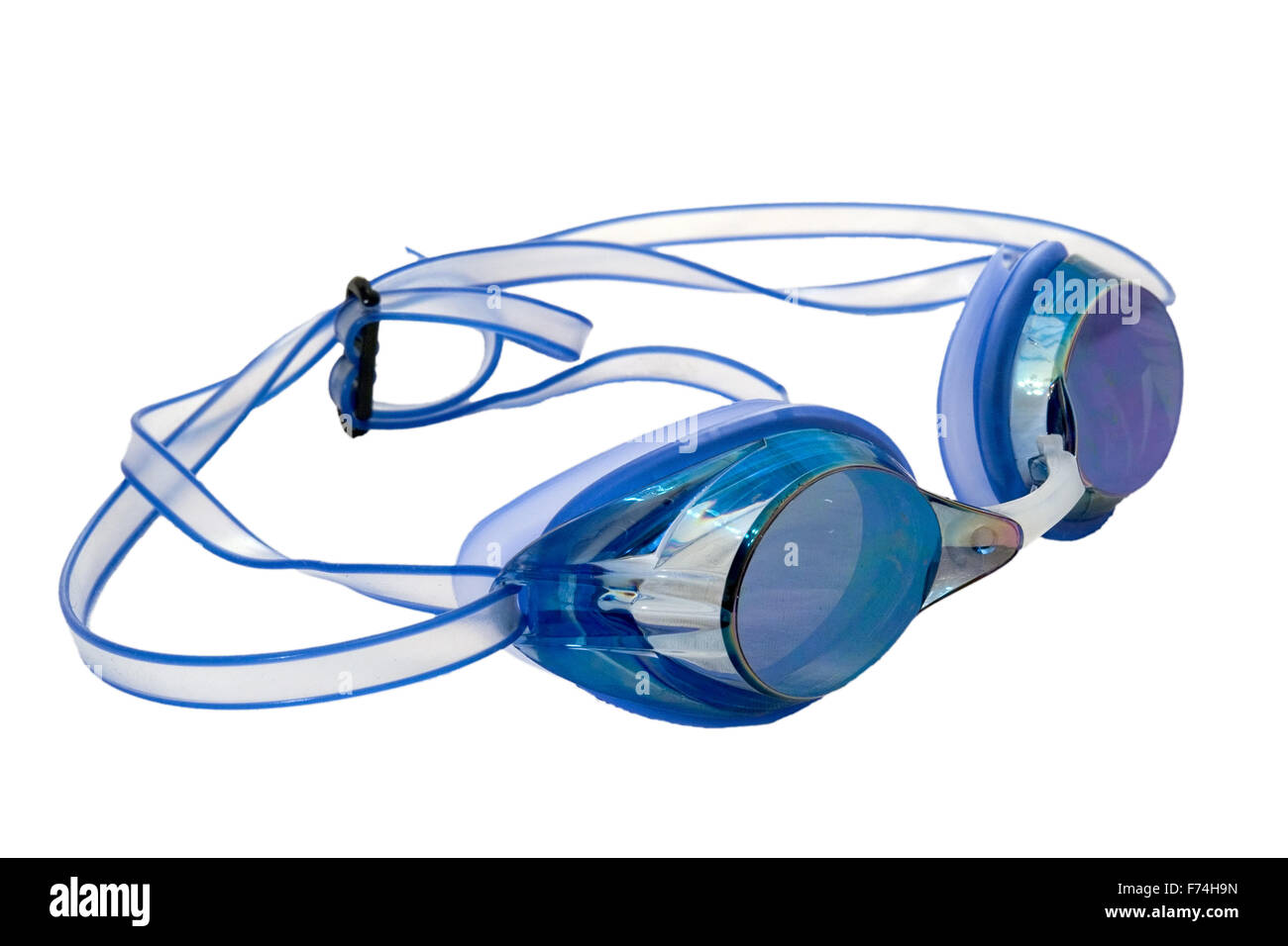 Schwimmen-Gläser Stockfoto