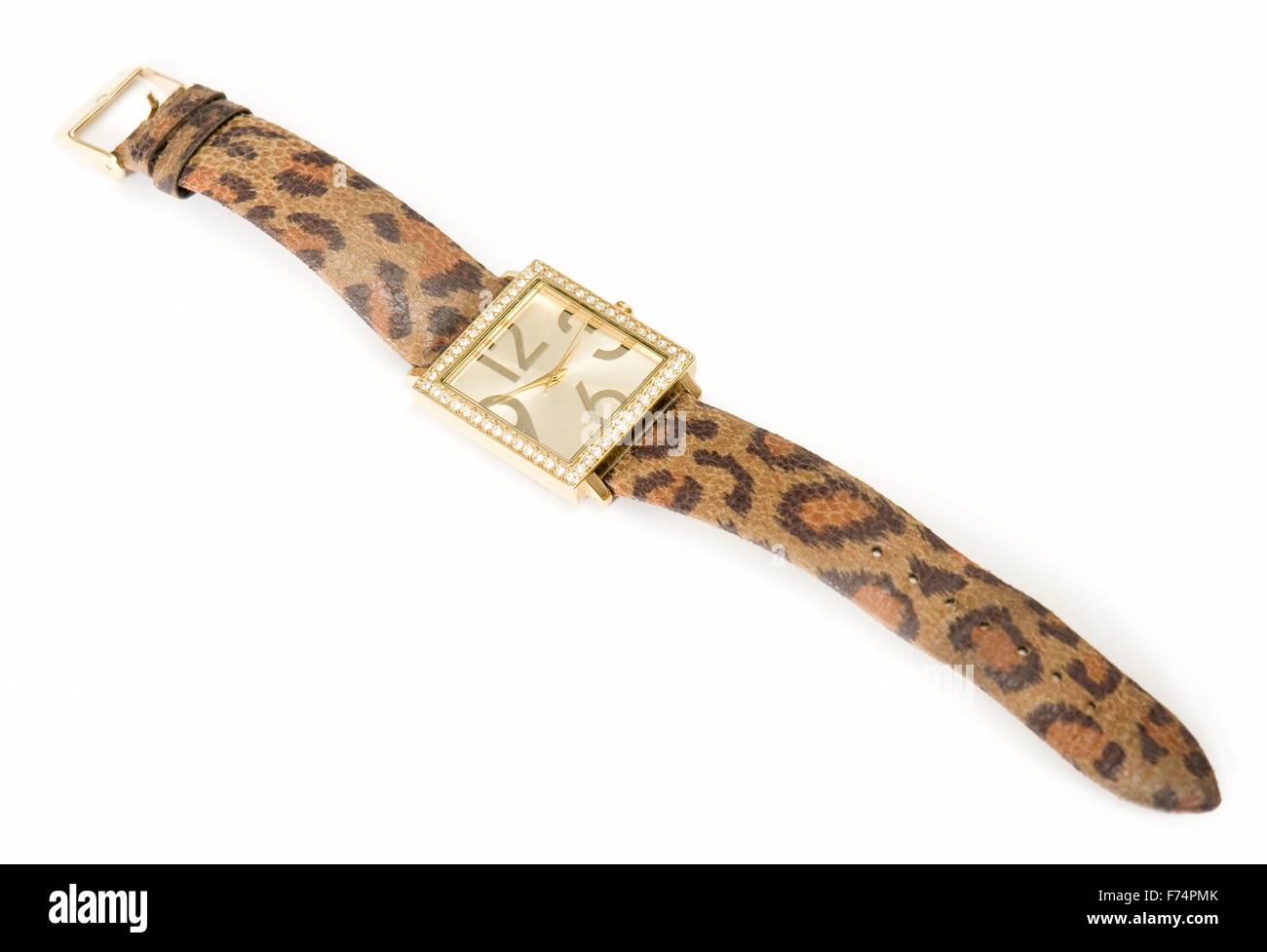 Gold Armbanduhr Stockfoto