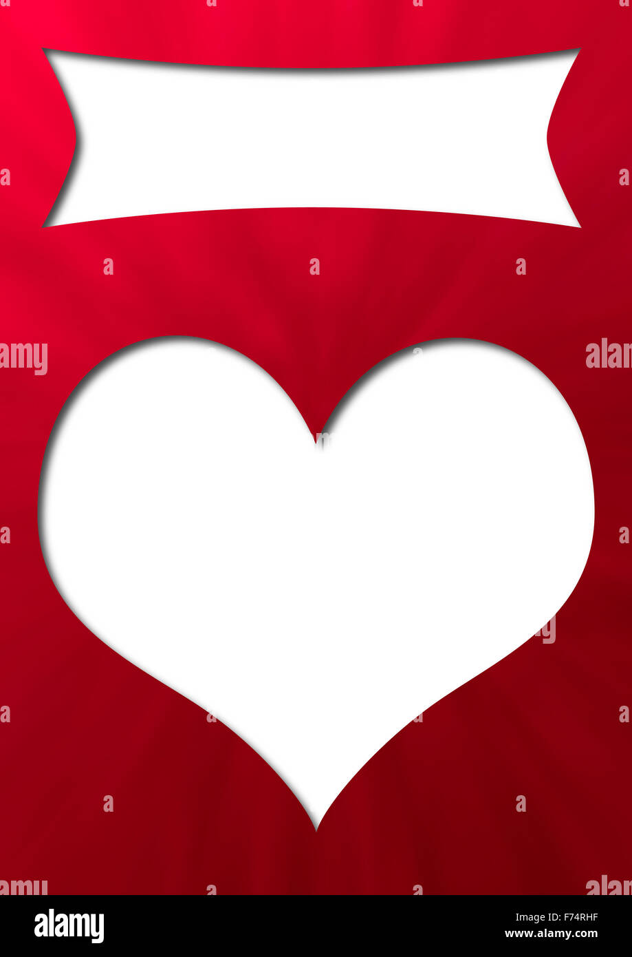 background_frame_heart Stockfoto
