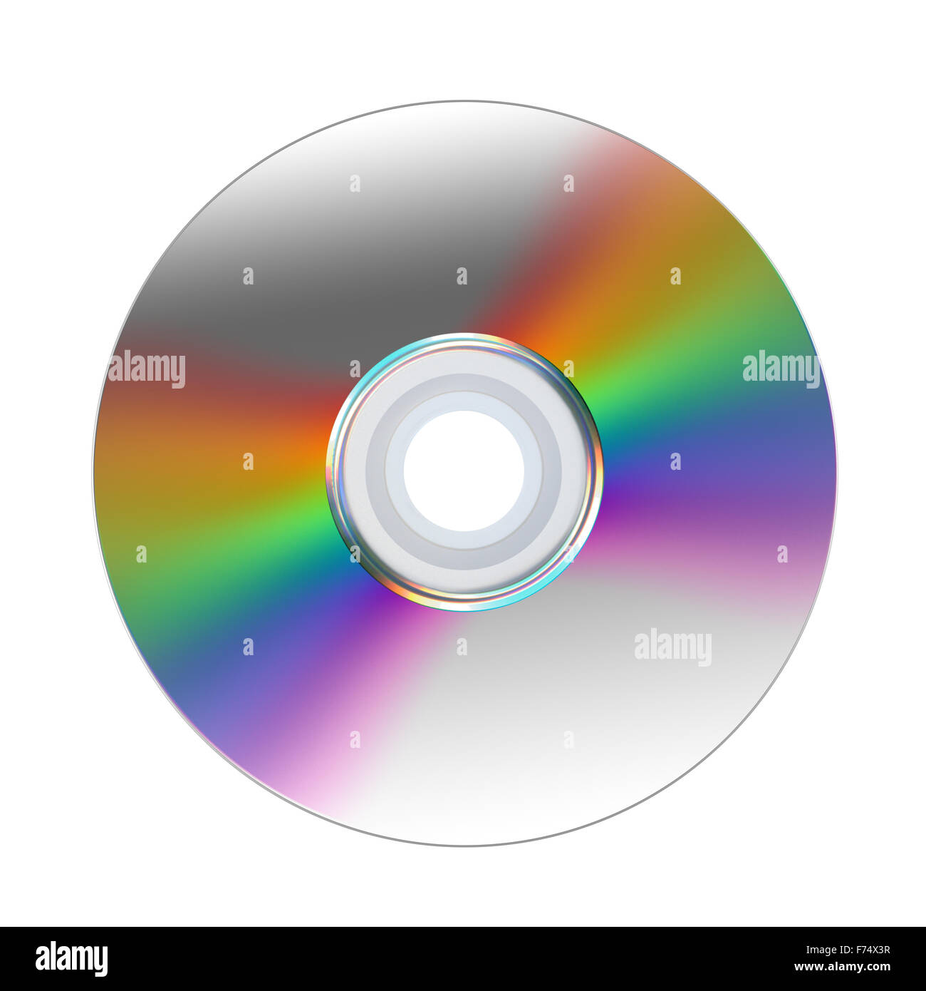 disk DVD CD isolated Stockfoto
