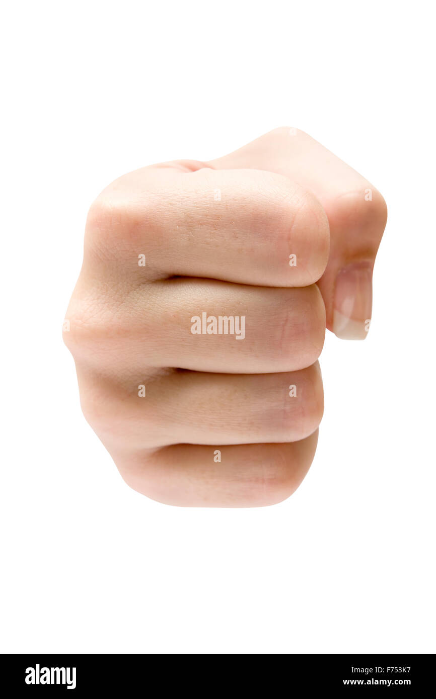 Aggression Stockfoto