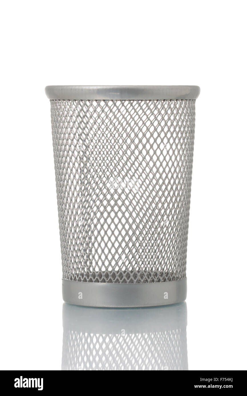 Leeres Netz bin Stockfoto