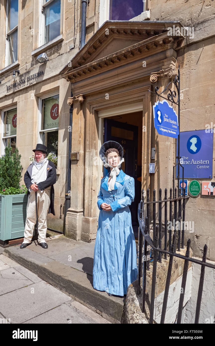 Jane Austen Zentrum 40 Gay Street in Bath, Somerset England Vereinigtes Königreich UK Stockfoto