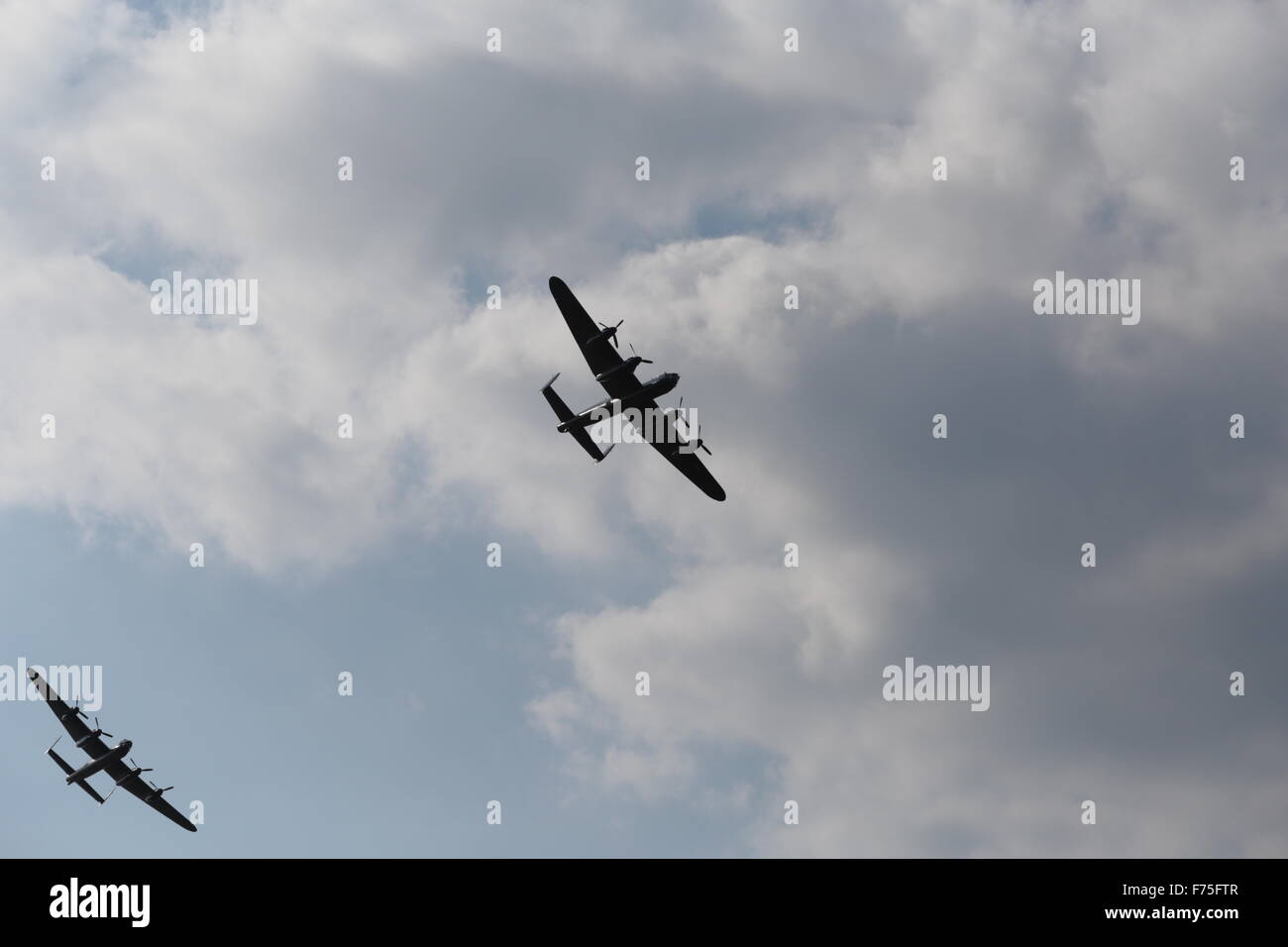 Avro Lancaster Bomber. Eine vier Motor-schweren Bomber der ersten aktiven Dienst 1942 sah Stockfoto