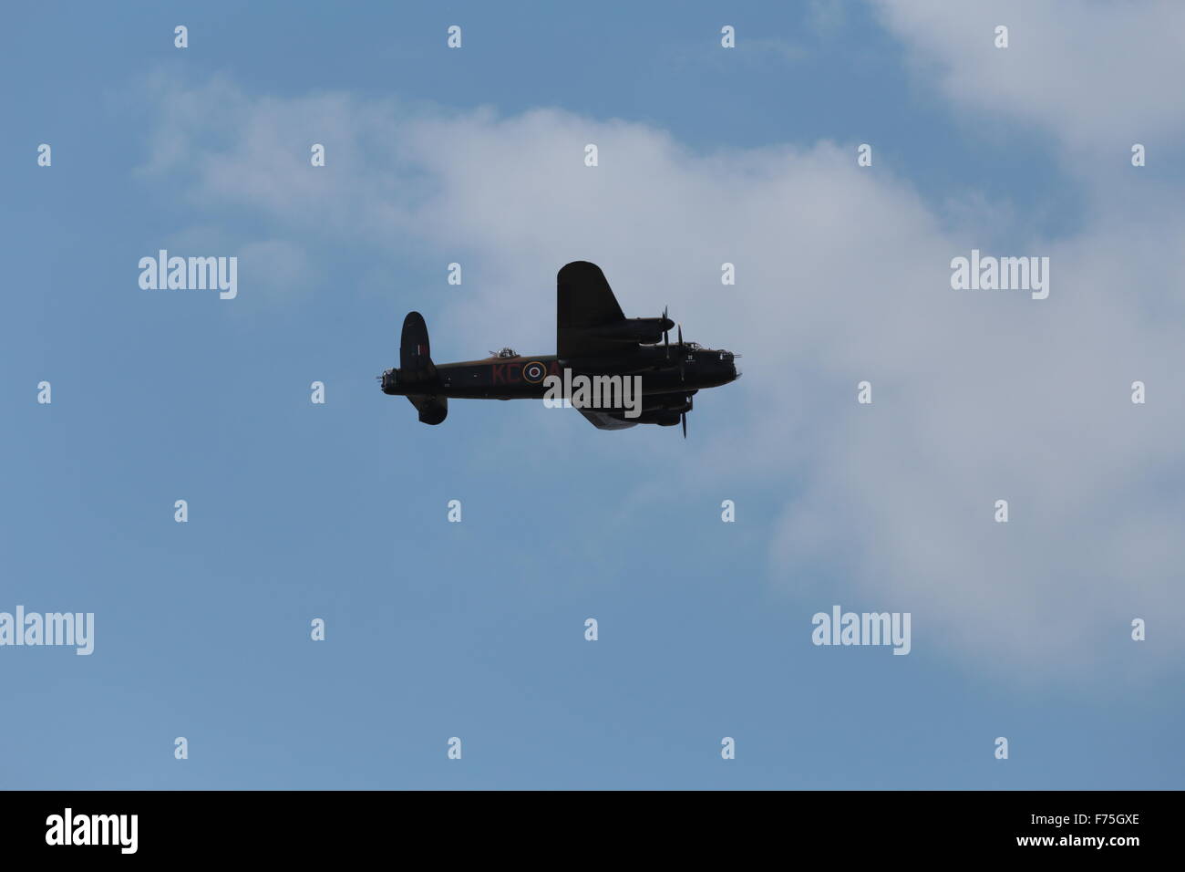 Avro Lancaster Bomber. Eine vier Motor-schweren Bomber der ersten aktiven Dienst 1942 sah Stockfoto