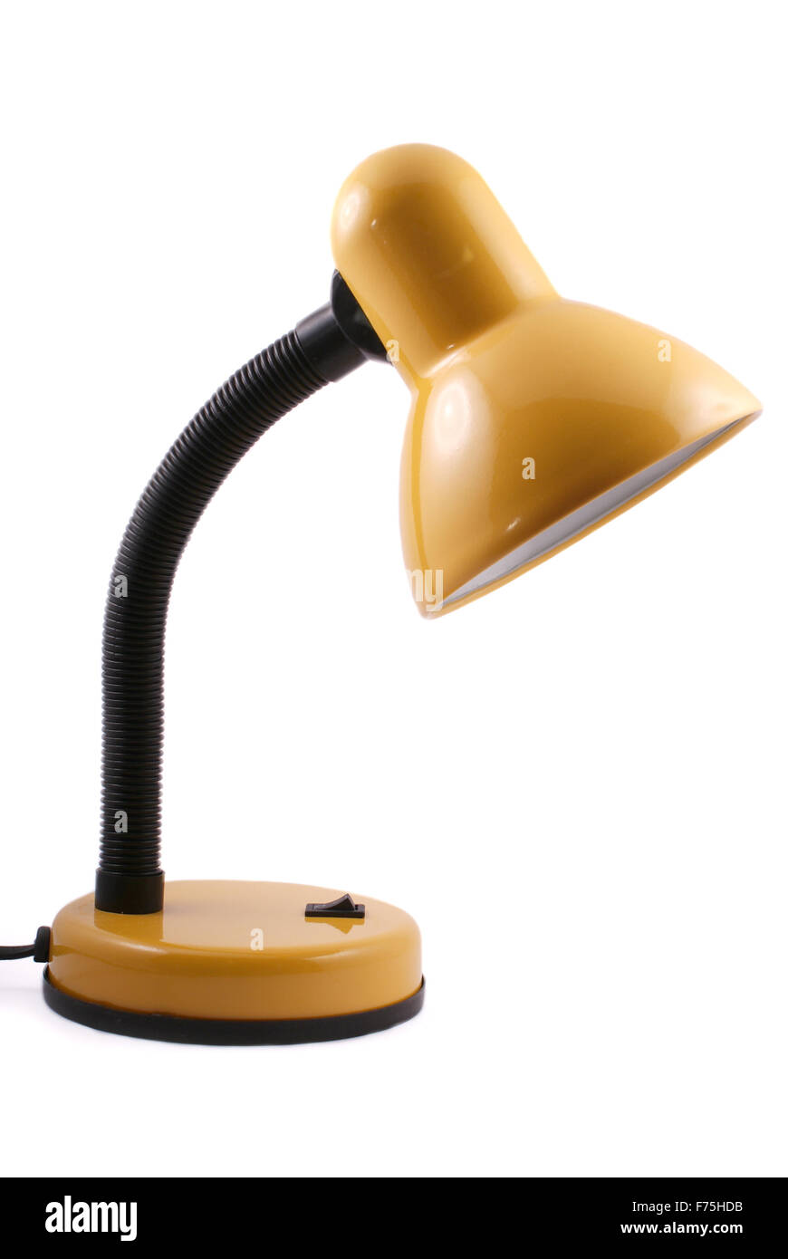 gelbe Lampe Stockfoto