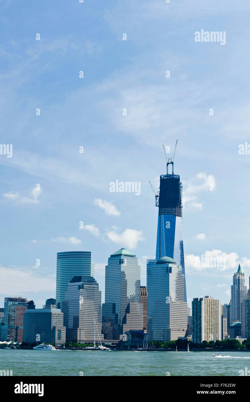World Trade Center, Finanzviertel, Lower Manhattan, New York City, New York, USA Stockfoto