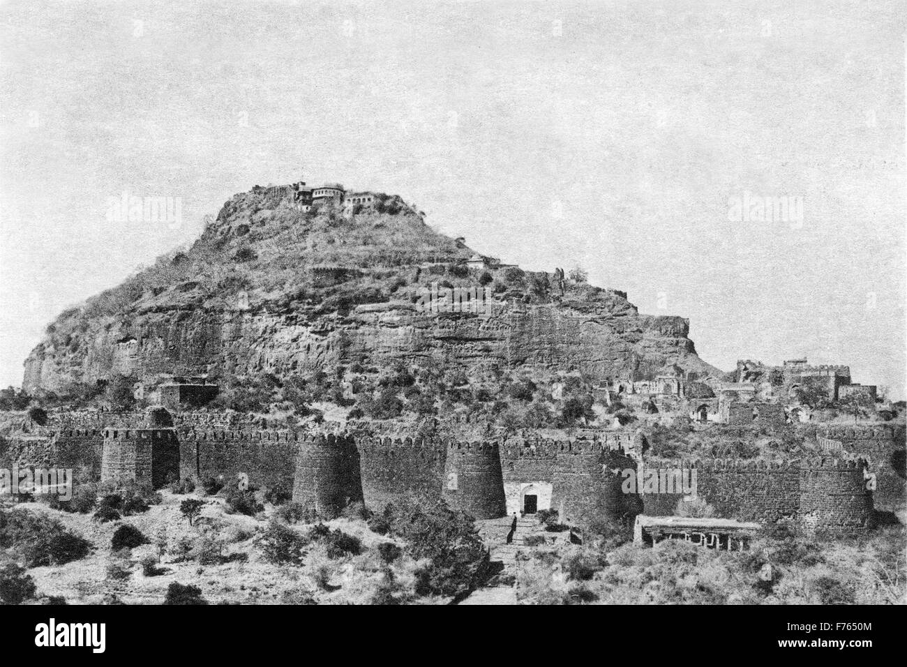 Daulatabad fort, Mumbai, Maharashtra, Indien, Asien-Aad 194420 Stockfoto