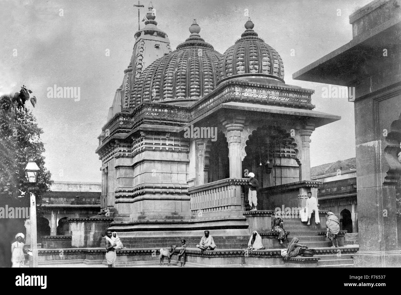 Kalaram-Tempel, Panchavati, Nashik, Nasik, Maharashtra, Indien, Asien, alter Jahrgang 1900s Bild Stockfoto