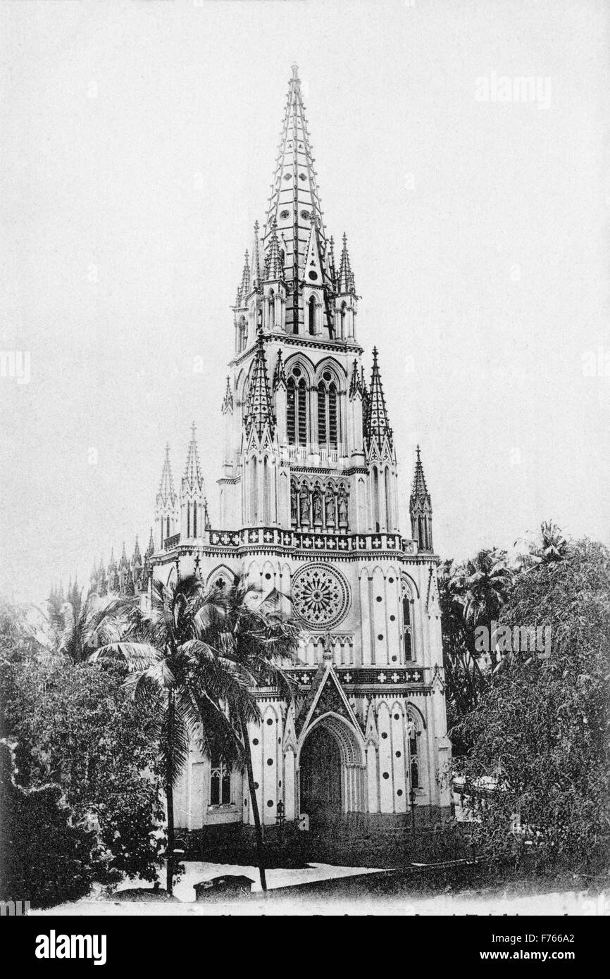 Unsere Liebe Frau von Lourdes, Trichinopoly, Trichy, Tamilnadu, Indien, Asien Stockfoto