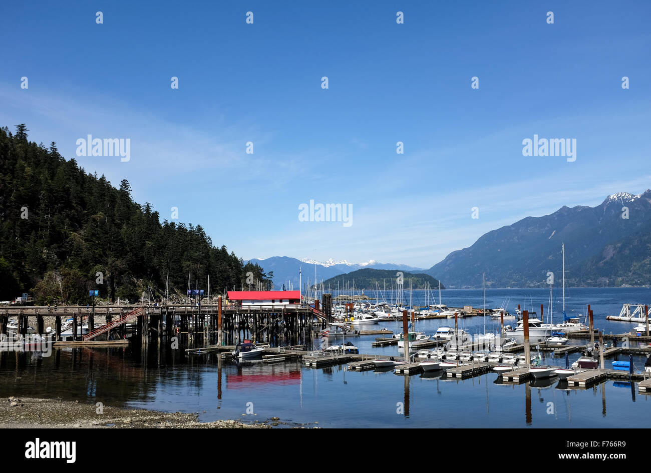 Horseshoe Bay, West Vancouver, Kanada Stockfoto