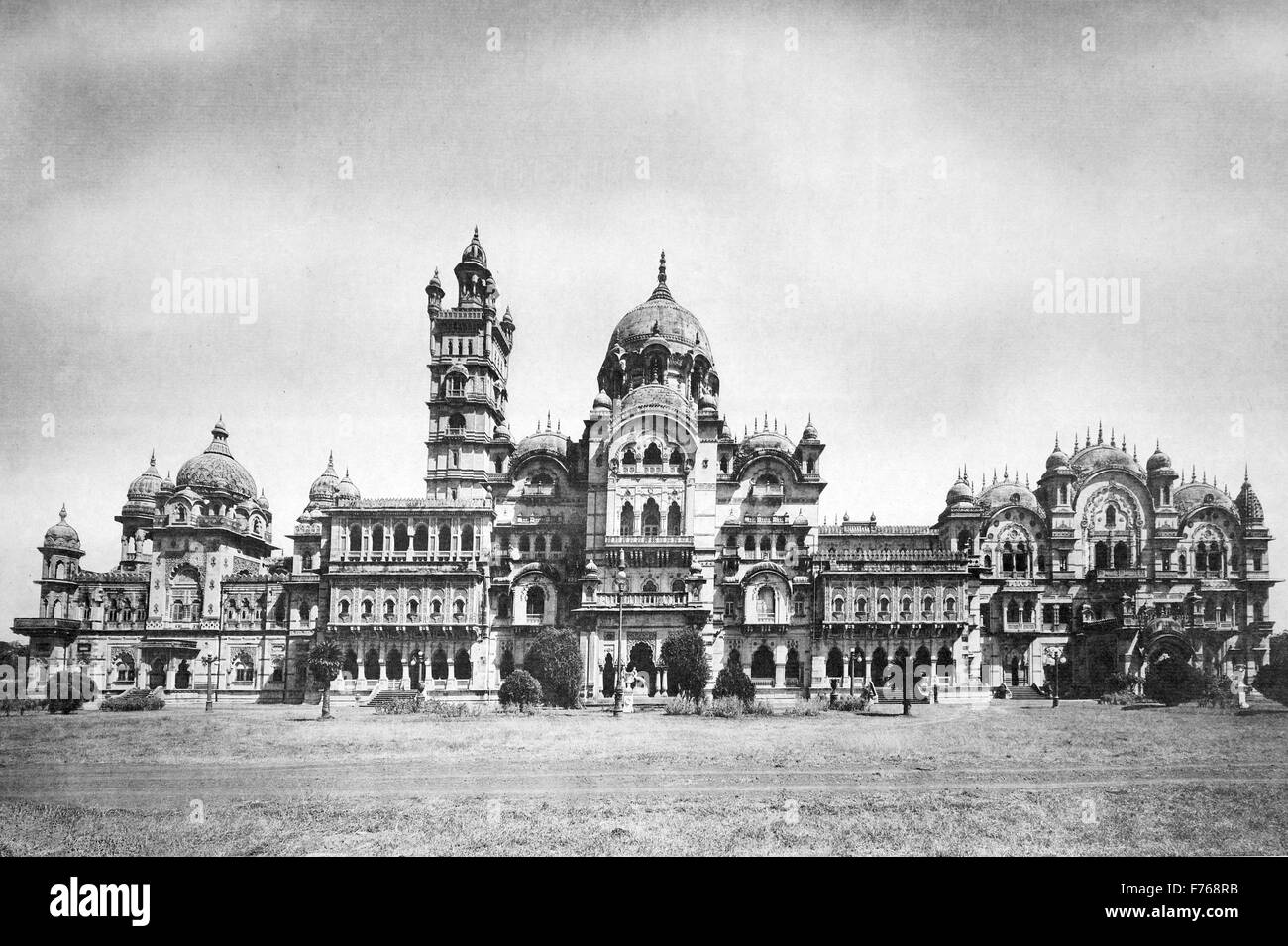 Laxmi Vilas Palast, Baroda, Gujarat, Indien, Asien Stockfoto