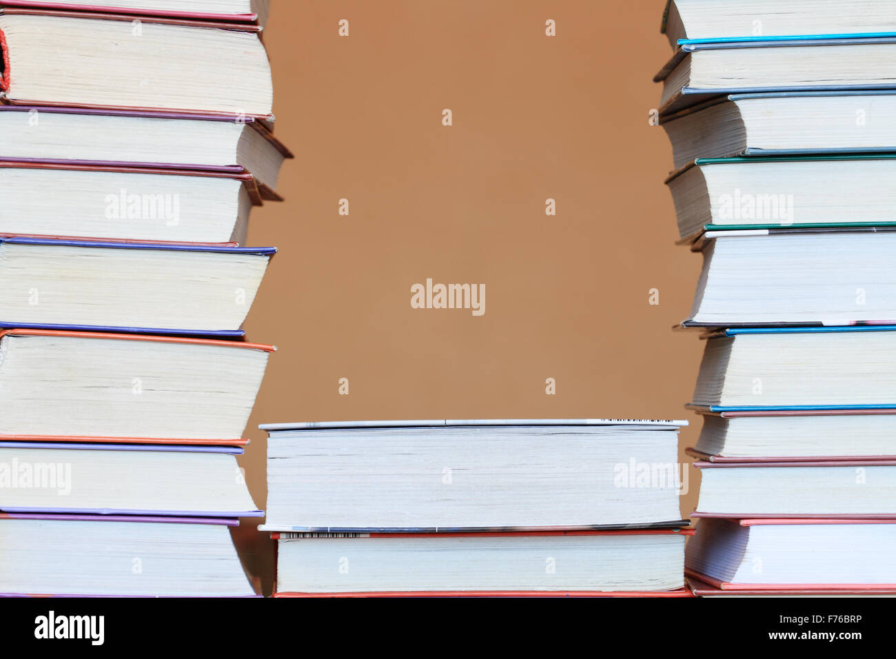 Stapel von Büchern Stockfoto