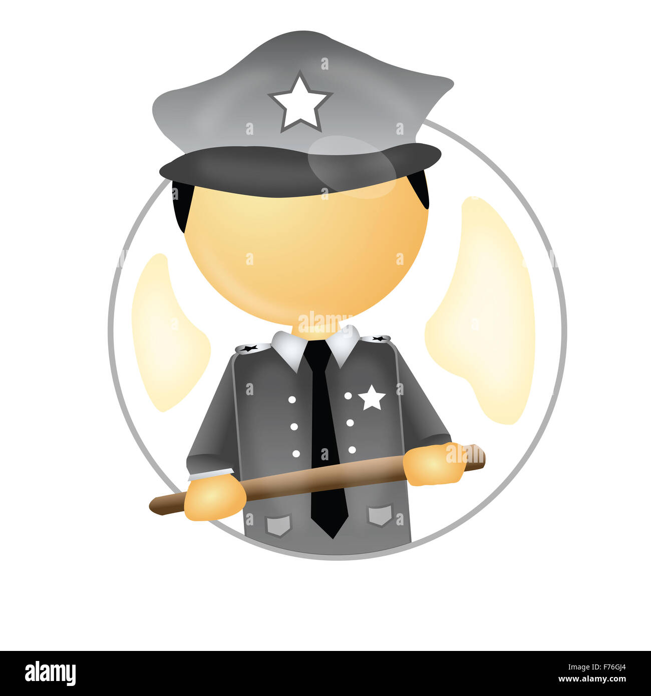 Polizist Stockfoto
