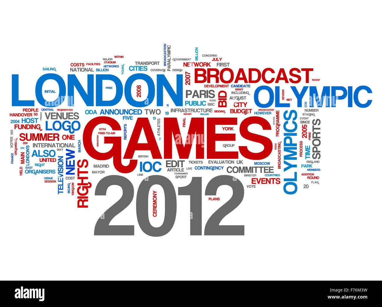 London 2012 Stockfoto