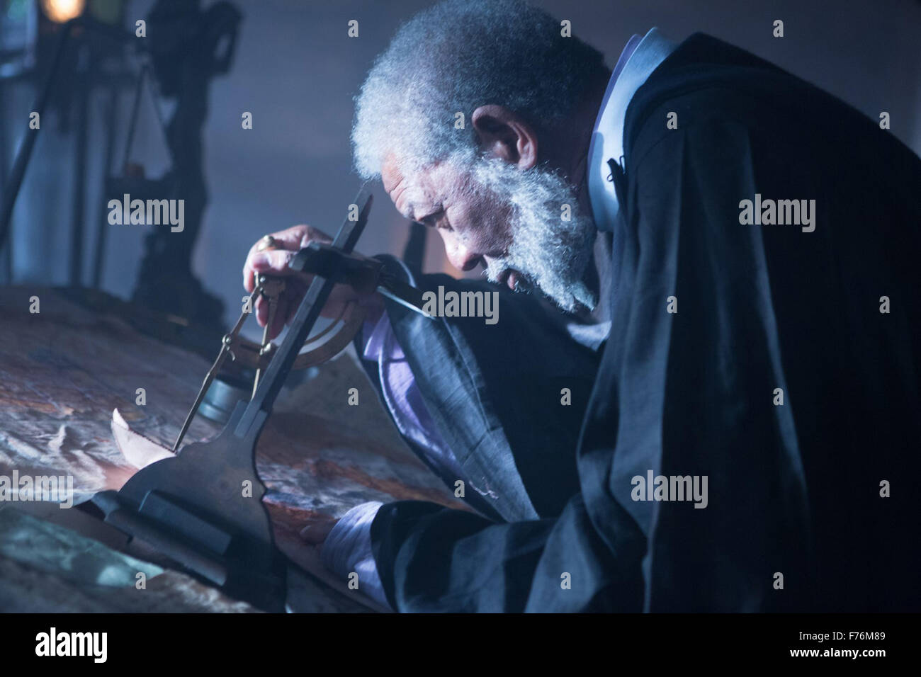 Letzte Ritter (2015) Morgan Freeman Kazuaki Kiriya (DIR) MOVIESTORE COLLECTION LTD. Stockfoto