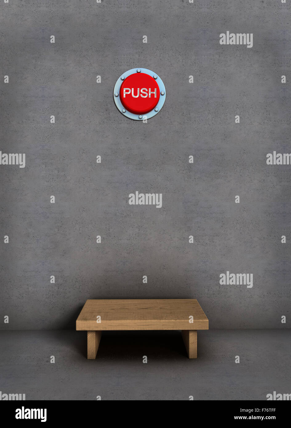 Push-button Stockfoto