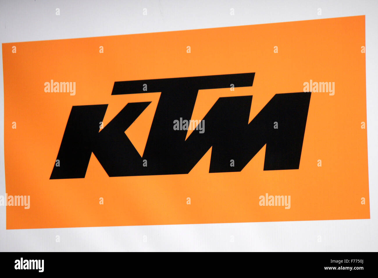 Markennamen: "KTM", Chamonix, Frankrfeich. Stockfoto
