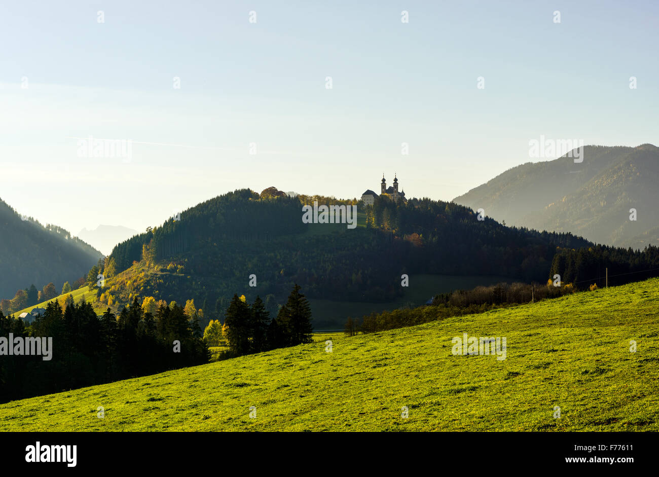 Frauenberg, Steiermark, Österreich Stockfoto