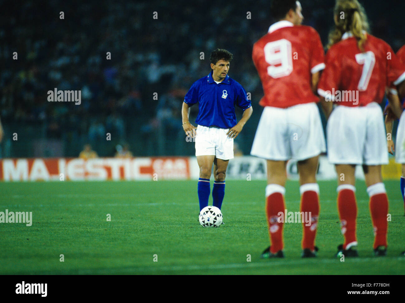 Roberto Baggio, 1992 Stockfoto