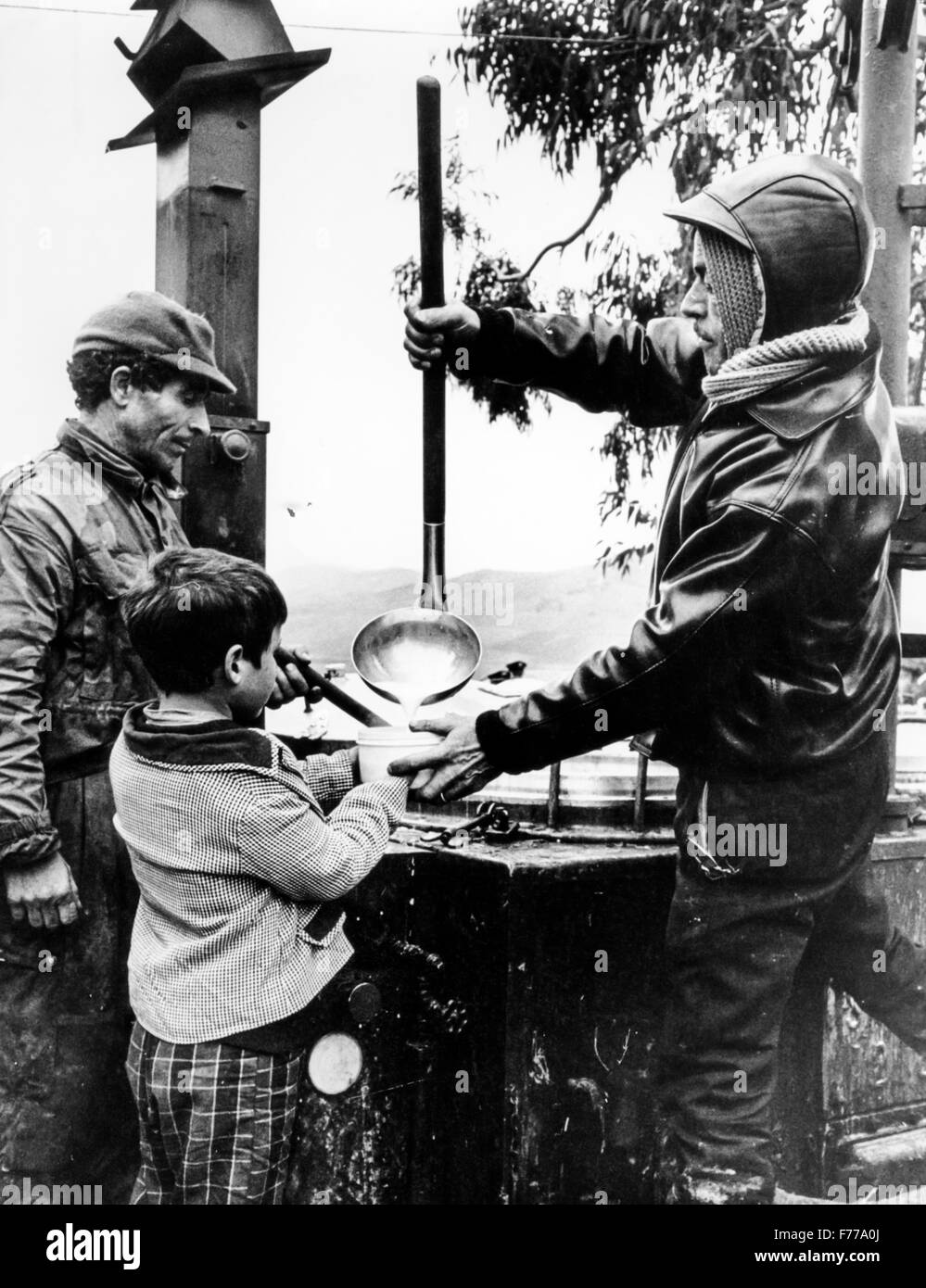 Erdbeben in Sizilien, Gibellina, Belice, Italien, 1968 Stockfoto