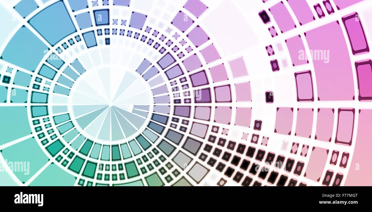 Wissenschaft Forschung und Entwicklung als ein wissenschaftliches Konzept Stockfoto